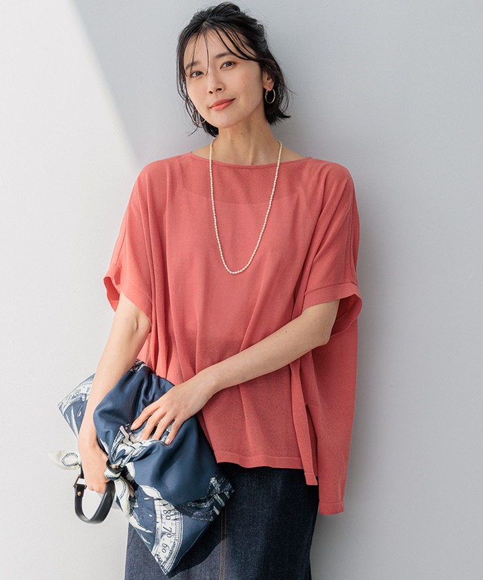 レッド系｜ニット・セーター｜23区(ニジュウサンク)｜阪急百貨店公式