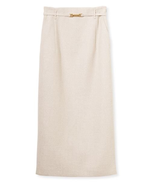 細ベルト付きタイトスカート 予めご了承ください