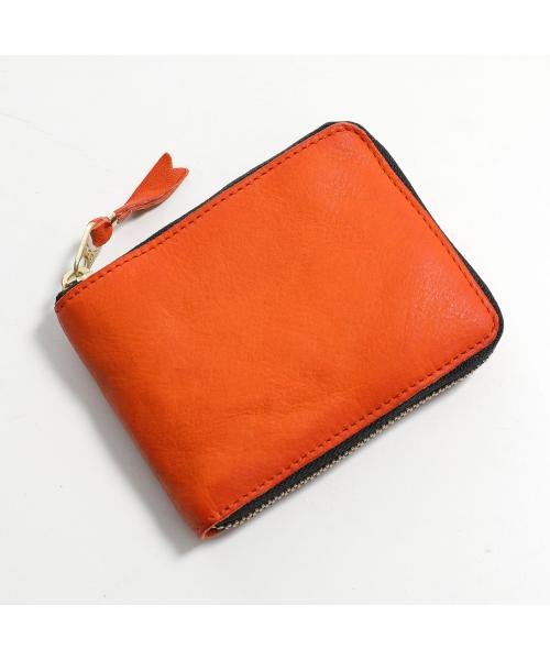 COMME des GARCONS(コムデギャルソン)/COMME des GARCONS二つ折り財布 SA7100WW WASHED WALLET/オレンジ