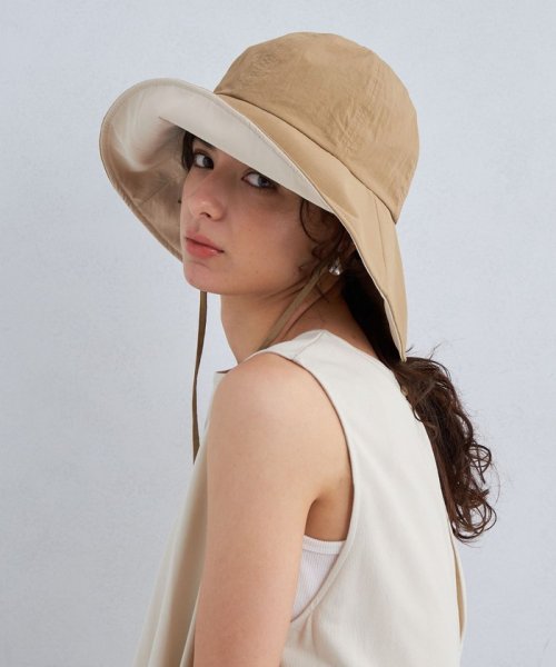 【WEB限定】ハイショク ロングブリム ハット －UVケア・ウォッシャブル－ 人気・おすすめ｜売れ筋商品・話題商品におすすめ コスパ重視 安心配送 コスパ重視