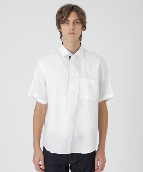 シャイニーリネンシャツ トップス シャツ・ブラウス NAN1654945416 (12650円)