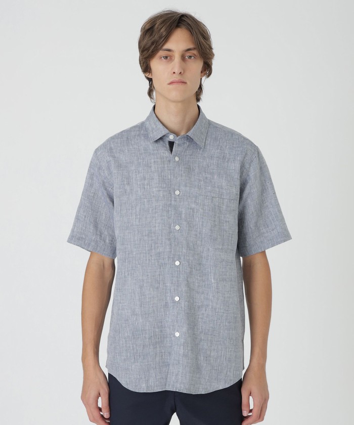 麻シャツ 舐達麻 / HIGH TIMES / 50'S OPEN COLLAR SHIRT 舐達麻 ハイ