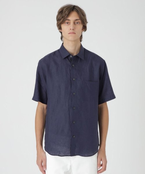 シャイニーリネンシャツ トップス シャツ・ブラウス NAN1654945416 (12650円)