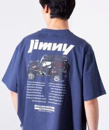 GLOSTER(GLOSTER)/【WILDERNESS EXPERIENCE×JIMNY】別注バックプリント Tシャツ/ネイビー