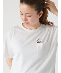 Lugnoncure(ルノンキュール)/女の子刺繍Tシャツ/オフホワイト