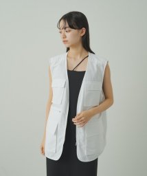 PAL OUTLET/【earthy_】【撥水】ロングフィッシャーマンベスト/506216408
