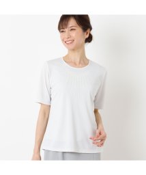 LOBJIE(ロブジェ)/スパンコール刺繍Tシャツ/グレー