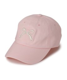 Grandedge(ESPERANZA／Grandedge)/リボン刺繍CAP/ピンク（072）