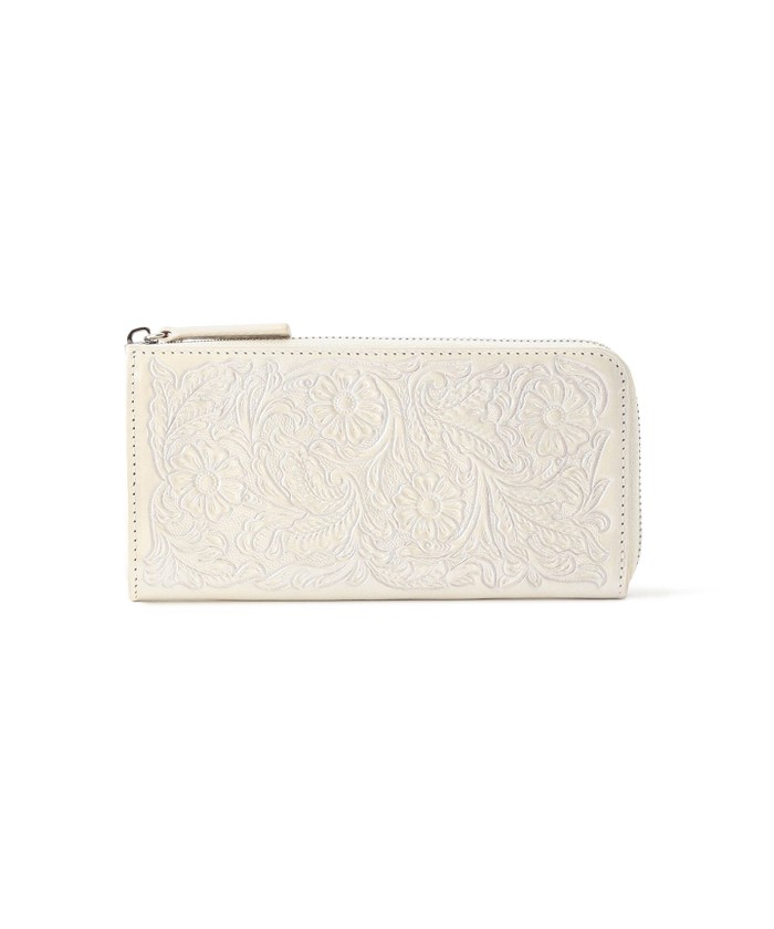 GRACECONTINENTAL Long Wallet 24S パールホワイト F GRACECONTINENTAL Long Wallet 24S パールホワイト F