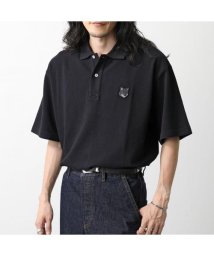 MAISON KITSUNE(メゾンキツネ)/MAISON KITSUNE ポロシャツ MM00202KJ7010 半袖/ブラック