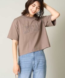 a.v.v/【接触冷感】大人のクロップドロゴTシャツ/506091433