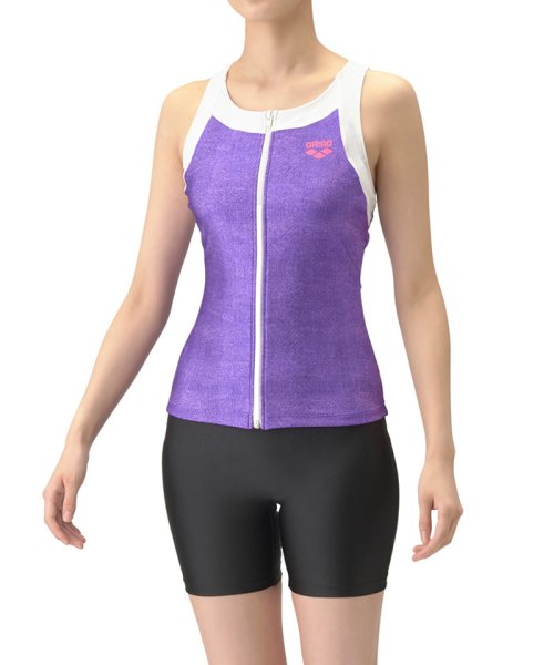 フィットネスセパレーツ（Yバック・ミドルレッグ・差し込みパッド）  日本国内発送・最短翌日お届けの商品写真