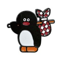 cinemacollection/PINGUx松本セイジ ピンバッジ ピンズ Travel ピングー アイアップ プレゼント かわいい グッズ /506224644