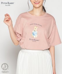 CINEMA CLUB(シネマクラブ)/ピーターラビット（ＴＭ）／Ｔシャツ トップス Tシャツ カットソー 半袖 /ピンク