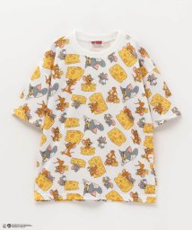 MAC HOUSE(kid's)/Tom and Jerry 総柄プリントTシャツ 335147206－B/506224754