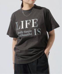 JOURNAL STANDARD/LIFE箔ロゴハーフスリーブTシャツ/506225223