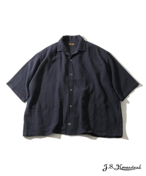【J.S.Homestead】L/C KERSEY RELAX OPEN SHIRT 人気・おすすめ｜安定人気・収納便利におすすめ 期間限定割引 配送追跡可 国内発送・メーカー保証対応