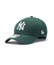 NEW ERA(ニューエラ)/正規取扱店 ニューエラ キャップ 9FORTY NEW ERA ロゴ ヤンキース ドジャース アメカジ ベースボールキャップ 野球 刺繍 MLB メジャーリーグ/ダークグリーン