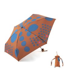 392plusm(サンキューニプリュスエム)/サンキューニプリュスエム 折りたたみ傘 392 plusm 雨傘 おしゃれ ブランド 軽量 コンパクト 持ち手 木製 maru 50cm A41002 Q042/ブラウン