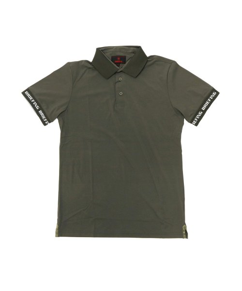 【日本正規品】 ブリーフィング ゴルフ ウェア BRIEFING GOLF ポロシャツ 半袖 MENS LOGO BACK RIB POLO BRG241M70 BRIEFING