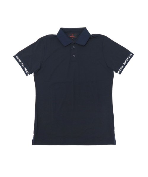 【日本正規品】 ブリーフィング ゴルフ ウェア BRIEFING GOLF ポロシャツ 半袖 MENS LOGO BACK RIB POLO BRG241M70 BRIEFING