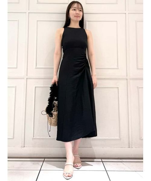 ドロストバッグオープンワンピース 予めご了承ください 総丈 5cm バスト ウエスト