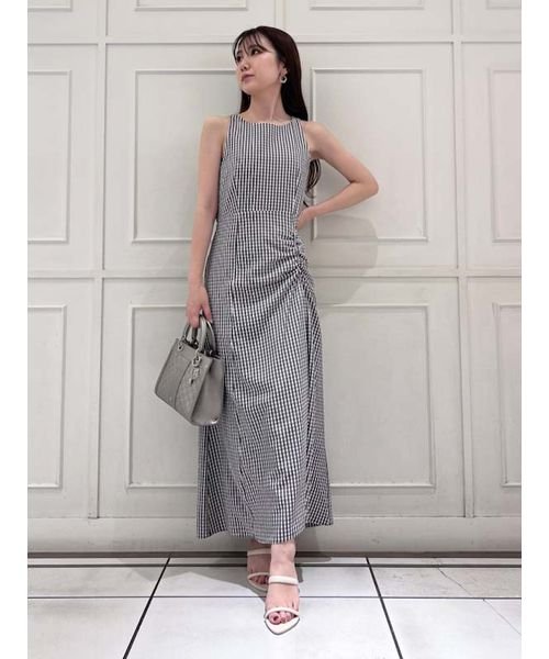 ドロストバッグオープンワンピース 予めご了承ください 総丈 5cm バスト ウエスト