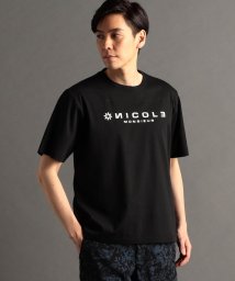 MONSIEUR NICOLE/ロゴグラフィック 半袖Tシャツ/506056377