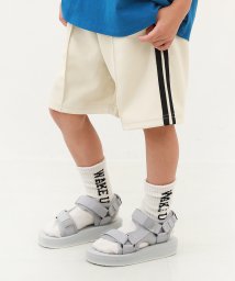devirock/サイドライン ハーフパンツ 子供服 キッズ 男の子 女の子 ボトムス ハーフパンツ ショートパンツ /506219174
