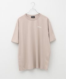 417 EDIFICE(フォーワンセブン　エディフィス)/BARBOUR / バブアー OS small Barbour logo T－Shirts/ベージュ