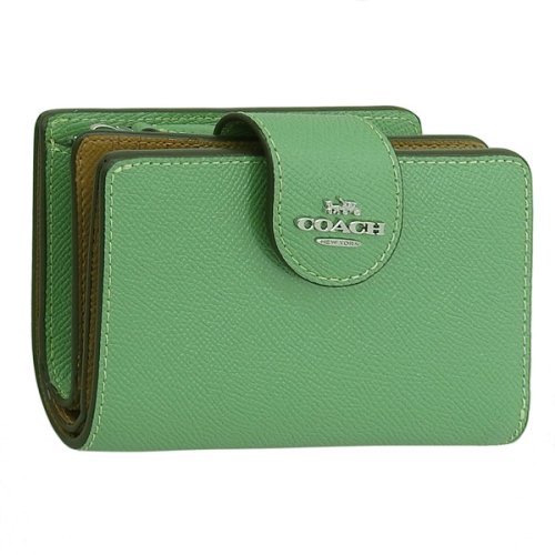 COACH コーチ MEDIUM CORNER ミディアム コーナー ジップ ウォレット 二つ折り 財布 