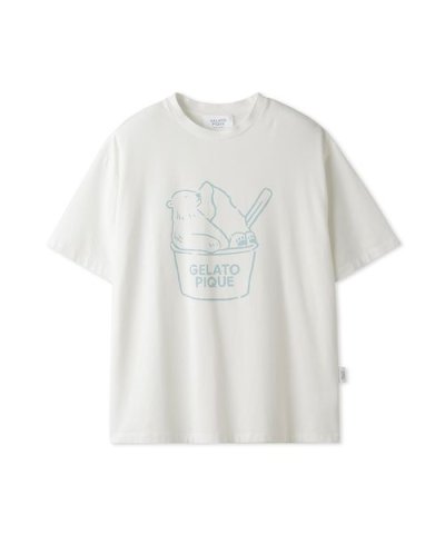 【COOL】【HOMME】しろくまワンポイントTシャツ