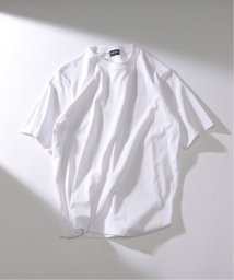 B.C STOCK(ベーセーストック)/SHELTECH クルーネックTシャツ  24SSBCSTH01/ホワイト