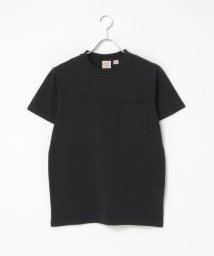 VENCE　EXCHANGE(ヴァンス　エクスチェンジ)/Goodwear グッドウェア ポケ付きTシャツ/ブラック