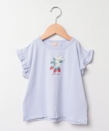 petit main(プティマイン)/【プティプラ】GIRLS半袖Tシャツ(2)/ライトブルー
