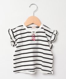 petit main(プティマイン)/【プティプラ】GIRLS半袖Tシャツ(2)/ブラック