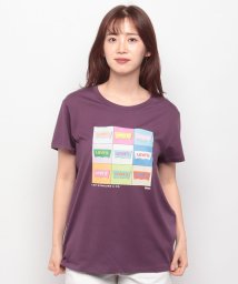 LEVI’S OUTLET/リーバイス ロゴ Tシャツ パープル/506209900