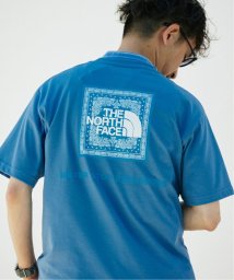 JOURNAL STANDARD relume Men's(ジャーナルスタンダード　レリューム　メンズ)/THE NORTH FACE S/S Bandana Square Logo T NT32446/ブルーB