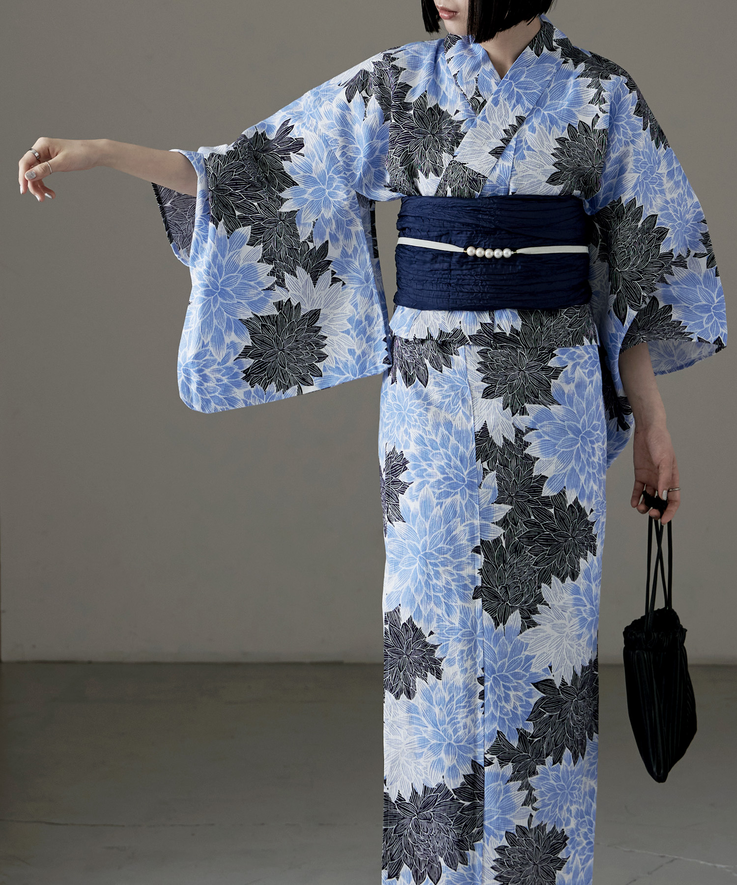 浴衣 兵児帯 2点セット 二部式浴衣 浴衣 セパレート 二部式浴衣 兵児帯 2点 セット 花柄 綿 簡単 着付け