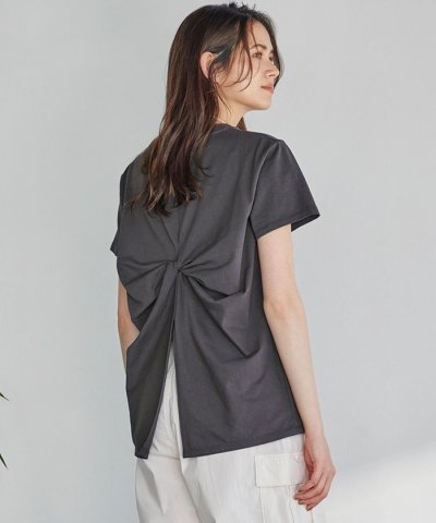 【SLOW/一部店舗限定】MVSコットン バックデザイン Tシャツ