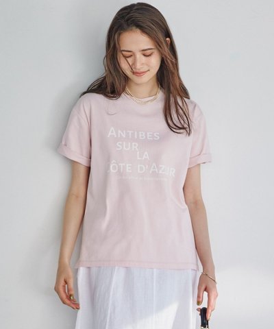 【SLOW/一部店舗限定】MVSコットン デザイン ロゴTシャツ