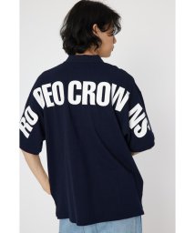 RODEO CROWNS WIDE BOWL(ロデオクラウンズワイドボウル)/BIGロゴポロシャツ/NVY