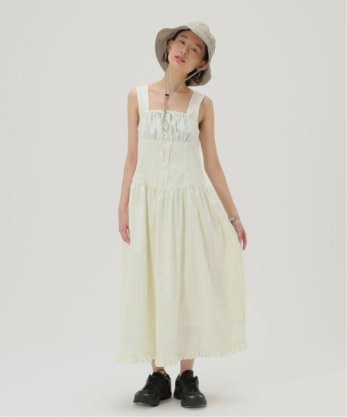 SLOBE citron. ストライプコルセットワンピース SLOBE citron 洗濯機洗い