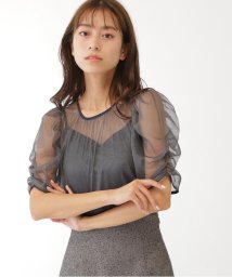 JILL by JILL STUART/ラメチュールブラウス/506253642