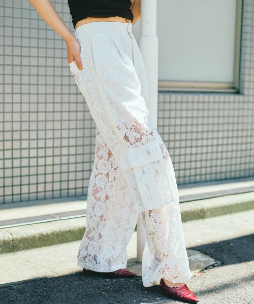 【led.tokyo】ポケットレースパンツ led