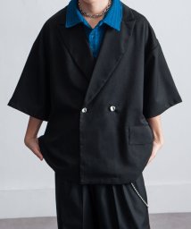 Nilway/oversize halfsleeve tailored jacket/オーバーサイズハーフスリーブテーラードジャケット/506270988