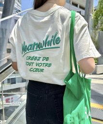 and　Me.../プリント ロゴ 刺繍入り 半袖 Tシャツ/506270991