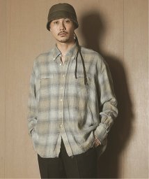 JOINT WORKS/Name. LINEN CHECK REGULAR BUTTON DOWN SH　NMSH－008/506271493