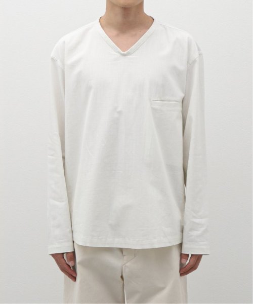 LEMAIRE (ルメール) LS V－NECK TOP TO1232 LF1253 