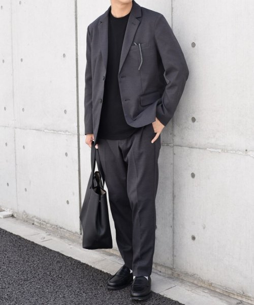 SHIPS any: 〈洗濯機可能・ストレッチ・撥水〉SOLOTEX(R) ウーリック セットアップ スーツ◆ ストレッチ 撥水〉SOLOTEX ウーリック セットアップ対応 ブルゾン